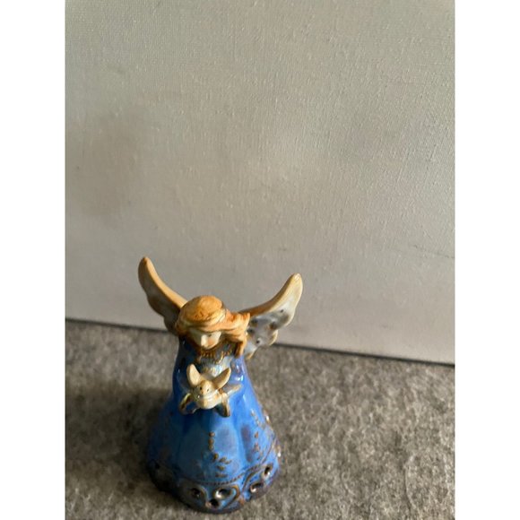 Angel Bell With Dove 4.5 inches tall #947 - Picture 4 of 4